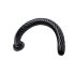 Cobra Espiral Anal 19 - Dildo de Sucção (preto)
