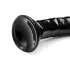 Hosed Anal Snake 19 - dildo anal com ventosa - preto