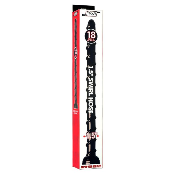 Serpente Ondulada Anal 18 - Dildo Anal (preto)