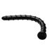 Serpente Ondulada Anal 18 - Dildo Anal (preto)