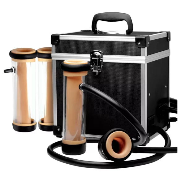 The Super Milker - masturbador automático deluxe (preto)