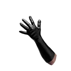   XR Brands - Pleasure Fister - luva de fistagem/texturizada (preta)
