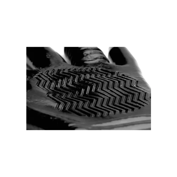 Pleasure Fister - luva fisting texturizada - silicone preto