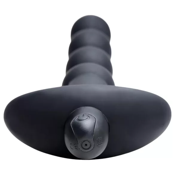 Bang! - vibrador anal recarregável com controle remoto (preto)