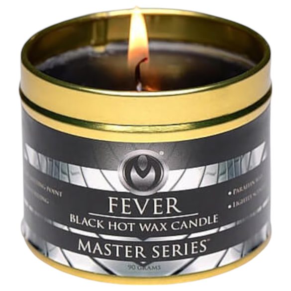 Fever - vela de parafina - preta (120g)