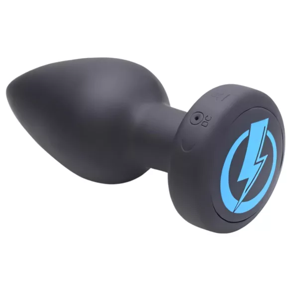 XR Brands - Zeus - vibrador anal E-Stim com controlo remoto (preto)