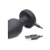XR Brands - Zeus - vibrador anal E-Stim com controlo remoto (preto)