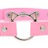 Master Series Gata Atrevida - coleira com guizo de gatinho (rosa)