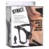 Strict - Cinto de Castidade Masculino com Plug Anal (preto)