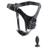 Strict - cinto de castidade masculino com plug anal - preto