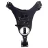 Strict - cinto de castidade masculino com plug anal - preto
