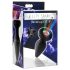 Booty Sparks - plug anal iluminado de silicone (preto)