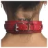 Strict - cinto corporal com alças no pescoço (vermelho)