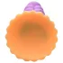 Creature Cocks Mystique - dildo unicórnio - 21cm - roxo e amarelo
