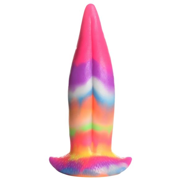 Língua de Criatura - Dildo de Silicone Iluminado - 21cm