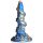 Tentáculo da Criatura Kraken - Dildo Espiral - 21cm (dourado-azul)