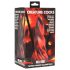 Beijo Infernal: Dildo Torcido 19cm (Vermelho)