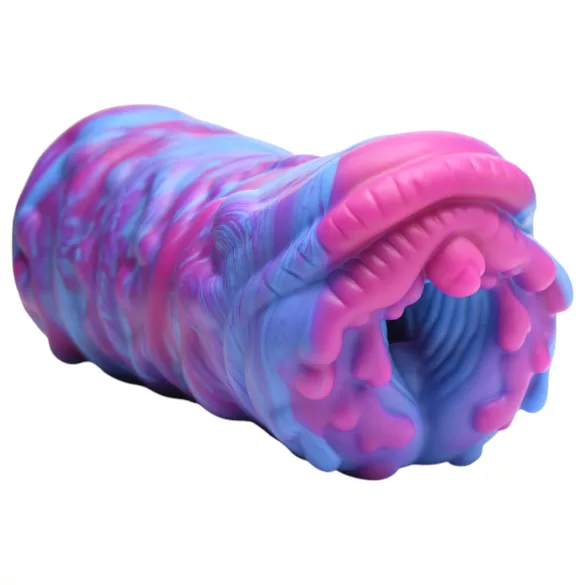 Creature Cocks Cyclone - masturbador masculino alienígena - silicone roxo rosa