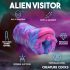 Cyclone Alien - vagina de silicone lilás-rosa