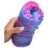 Cyclone Alien - vagina de silicone lilás-rosa