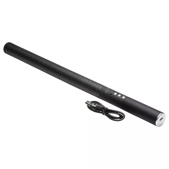 Zeus - estimulador elétrico íntimo recarregável - preto