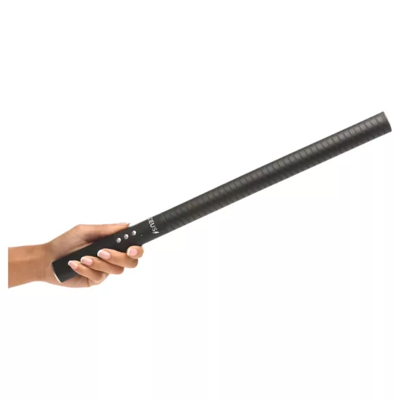 Zeus - estimulador elétrico íntimo recarregável - preto