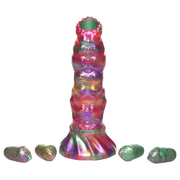Creature Cocks Larva - Dildo Extraterrestre Ovopositor (Arco-íris)