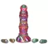 Creature Cocks Larva - ovipositor dildo alienígena - silicone arco-íris