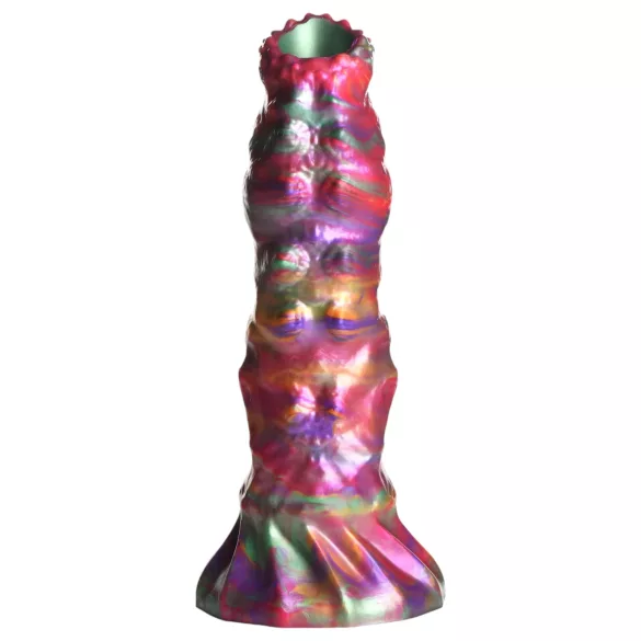 Creature Cocks Larva - ovipositor dildo alienígena - silicone arco-íris