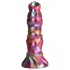 Creature Cocks Larva - ovipositor dildo alienígena - silicone arco-íris