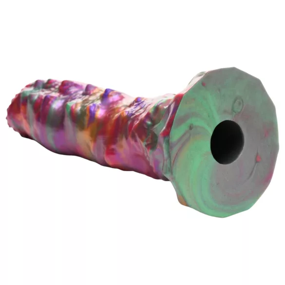 Creature Cocks Larva - ovipositor dildo alienígena - silicone arco-íris