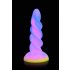 Dildo Unicórnio Luminoso - Piloto Lunar (roxo-pink)