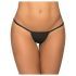 Mapalé - tanga micro brilhante (preto)