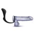 Aventuras Anais Platinum: Dildo com Anel Peniano (Preto)