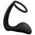 Aventuras Anais Platinum: Dildo com Anel Peniano (Preto)