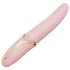 Zalo Eve - vibrador rotativo recarregável com aquecimento - silicone rosa