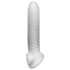 Capa Peniana Checker Branco 19cm