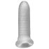 Capa Peniana Fat Boy Micro com Ranhuras (15cm) - Branco