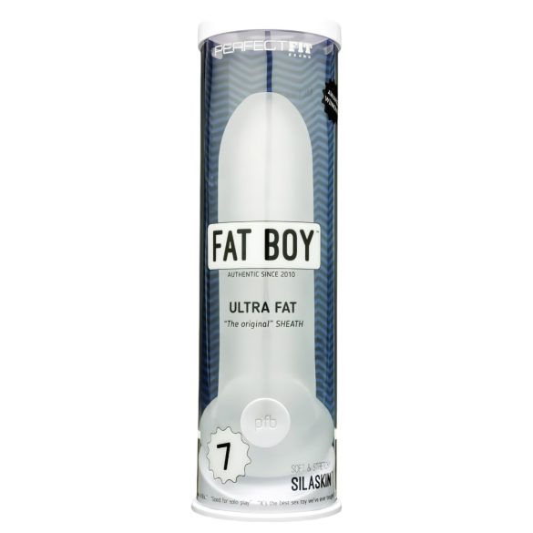 Fat Boy Original Ultra Grosso - capa peniana (19cm) - branca