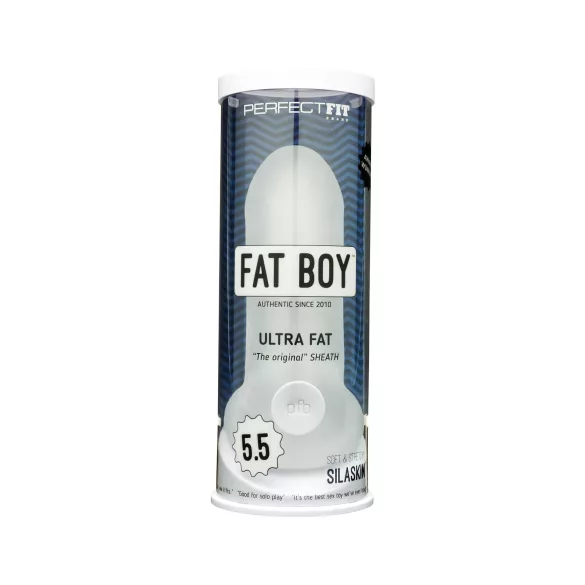 Fat Boy Original Ultra Fat - capa peniana - 15cm - branco