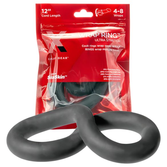 Anel Ultra Preto 30cm - Envolva com Estilo!