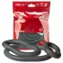 Perfect Fit Ultra Wrap - anel peniano grosso kit - silicone preto (3 unidades)