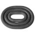 Perfect Fit Ultra Wrap - anel peniano grosso kit - silicone preto (3 unidades)