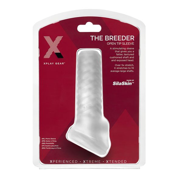 Perfect Fit Breeder - capa peniana aberta (branca)