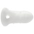 Cobertura Peniana Fat Boy Fina 10cm - Branca