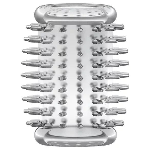 Stay Hard - anel peniano com textura - transparente