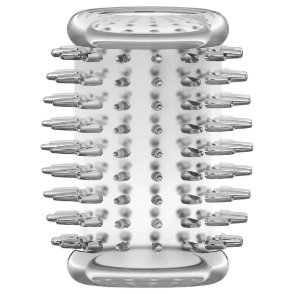 Stay Hard - anel peniano com textura - transparente