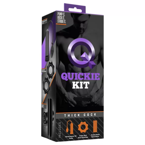 Quickie Kit - bomba peniana - kit espesso 4 peças