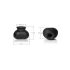 Bolsa Bulls Perfect Fit - Saco Escrotal e Extensor (preto)