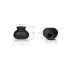 Perfect Fit Bull Bag - saco escrotal com extensora - silicone preto